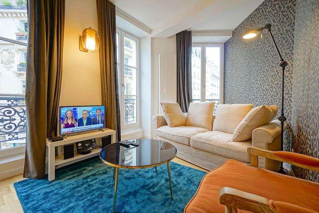 Elegant Appartement Dans Le Marais - Paris 3 Kültér fotó