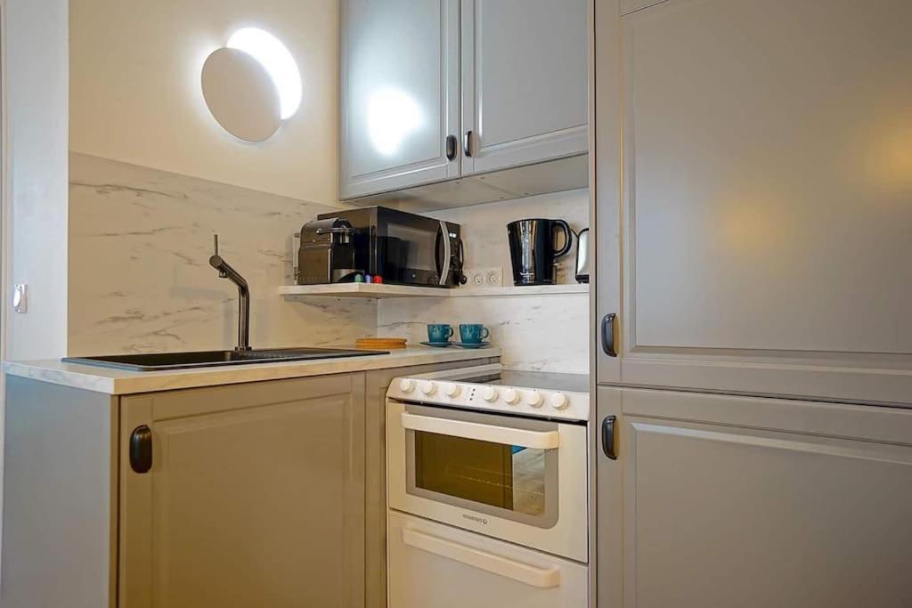 Elegant Appartement Dans Le Marais - Paris 3 Kültér fotó