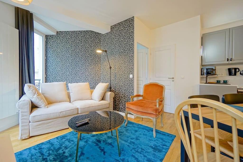 Elegant Appartement Dans Le Marais - Paris 3 Kültér fotó